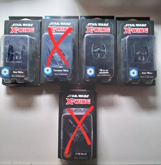 Star Wars X-Wing Pack de Naves