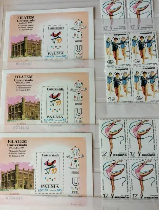 Deportes 18 Hojas Bloque+34 sellos