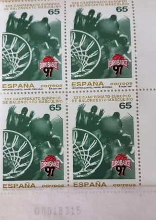 Deportes 18 Hojas Bloque+34 sellos