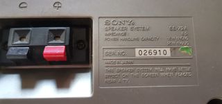 Altavoces Sony SS-72A Gris