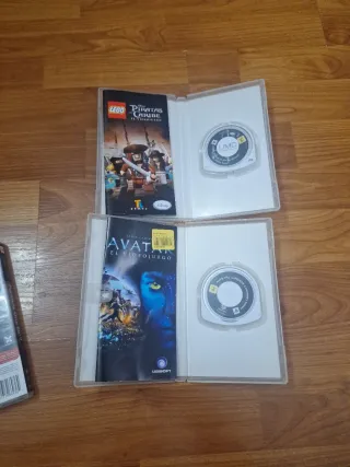 4 Juegos PSP: Lego Piratas, Avatar, Ratatouille, F