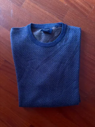 Maglione Dan John Uomo Blu Taglia XL Leggero