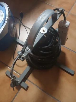 Radio CD y alargador & alargadera Soler 25 Mts