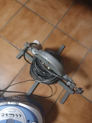 Radio CD y alargador & alargadera Soler 25 Mts