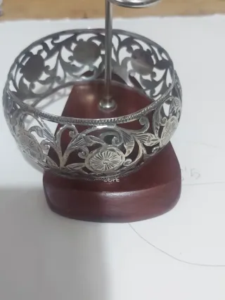 Brazalete antiguo de plata