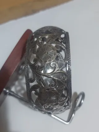 Brazalete antiguo de plata