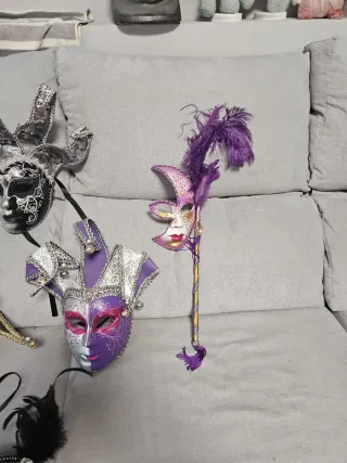 Lote de Máscaras Venecianas