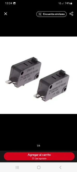 Micro interruptor de corriente para karcher hd