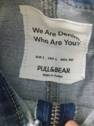 Mono vaquero Pull and Bear Talla L. pequeña