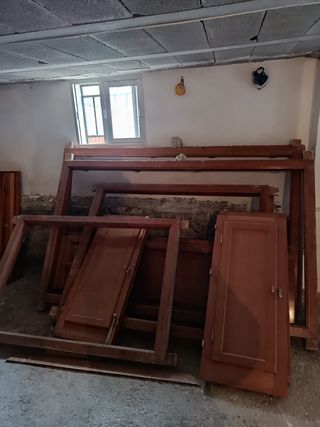 Ventanas de madera de Norte 1,50m