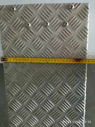 Rampa aluminio remolque fuerte