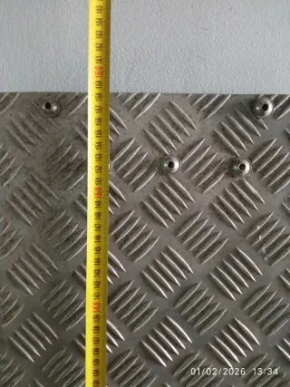 Rampa aluminio remolque fuerte