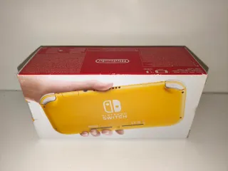 Caja Nintendo Switch Lite Amarilla