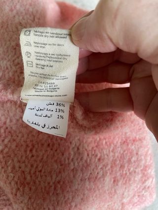 Jersey American Vintage Rosa Talla Única