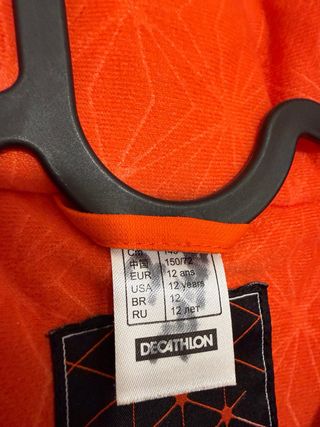 Mono de esquí completo Decathlon. Talla 12
