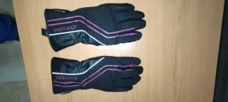 Guantes Alpinestars Mujer Cuero Negro Talla XL,