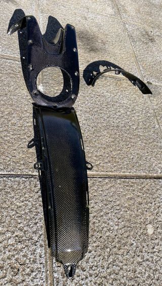 Tapas Carbono Ducati Monster 696 796 1100 Depósito