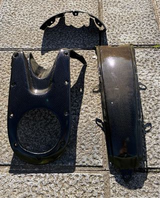 Tapas Carbono Ducati Monster 696 796 1100 Depósito