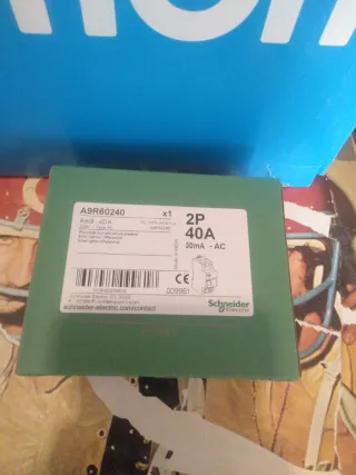 Diferencial 2P 40A 30 mA Schneider Electric