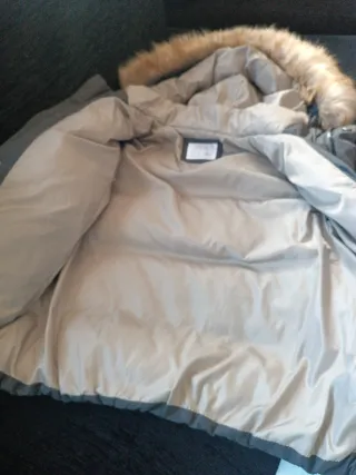 Cazadora Zara niño capucha pelo