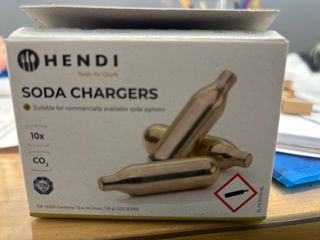Cargas de CO2 Hendi Soda Chargers 23 unidades