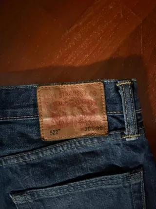 Jeans Levi's 522 Uomo Taglia 40 misure in descriz