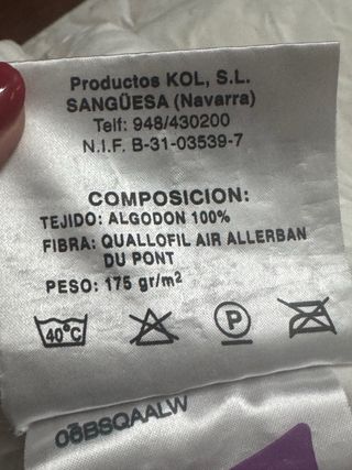 Edredón Nórdico Blanco