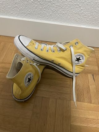 Converse All Star Amarillas Talla 40