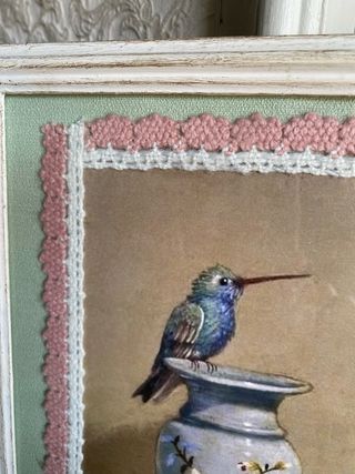 Cuadro colibrí 20x27cm