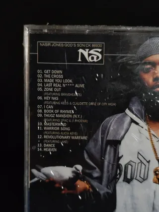 CD Rap Nas - God's Son 2002