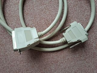 Cable de datos DB25 para impresora de 2 m