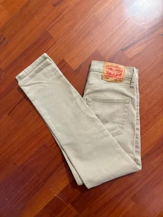 Jeans Levi's 512 Uomo Beige Taglia 38 vedi deacriz