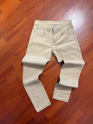 Jeans Levi's 512 Uomo Beige Taglia 38 vedi deacriz
