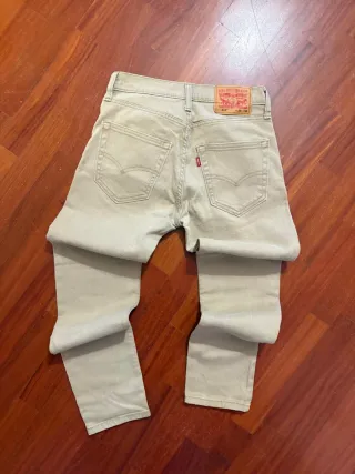 Jeans Levi's 512 Uomo Beige Taglia 38 vedi deacriz