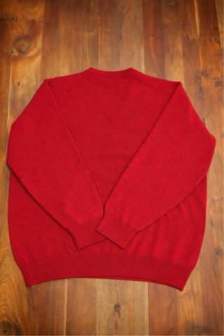 Jersey Burberry London Clásico Rojo Talla 6