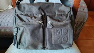 Bolso bandolera gris Mandarina Duck
