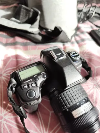 Olympus E-30 Cámara Digital Negra.