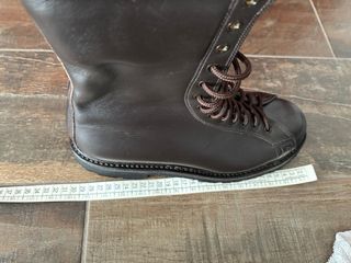 Stivaletti in pelle marrone misura 40