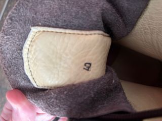 Stivaletti in pelle marrone misura 40