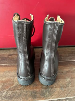 Stivaletti in pelle marrone misura 40