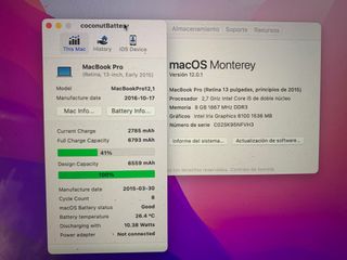 MacBook Pro 13 2015 + Cargador + Office + Traktor