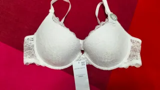 Sujetador Women'secret 95B encaje blanco