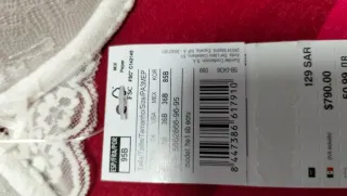 Sujetador Women'secret 95B encaje blanco