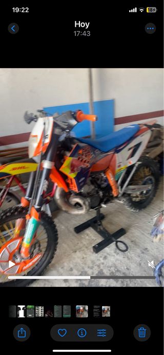 KTM EXC 250cc Enduro Moto