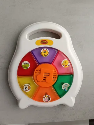 Piano musical infantil con animales