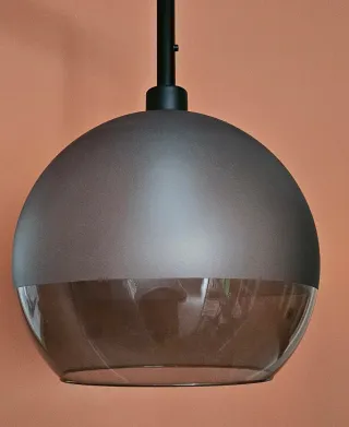 Pantalla lámpara cristal