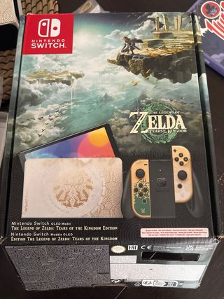 Nintendo Switch Edición Zelda Dorada