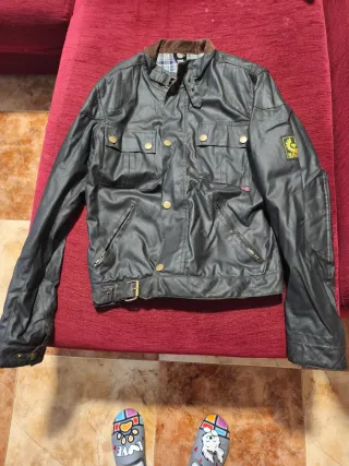 Chaqueta Belstaff Negra Chico