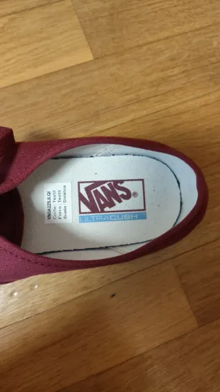 Zapatillas Vans Granates Originales