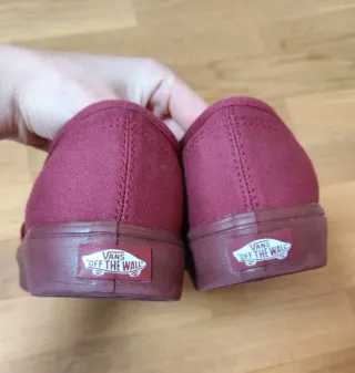 Zapatillas Vans Granates Originales